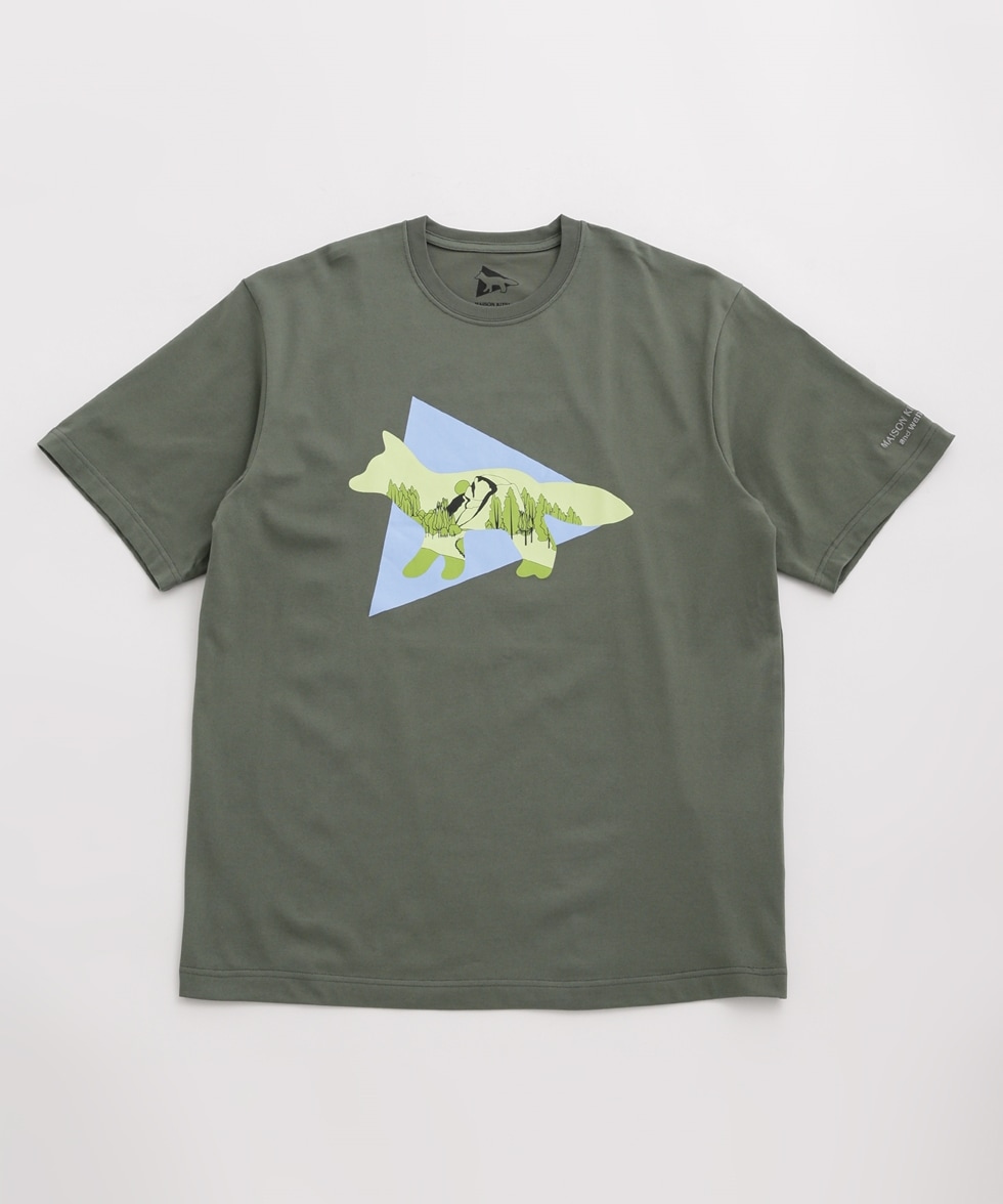 DRY COTTON T TRIANGLE_MKxAWD / カーキ | 6703124036 | ナノ