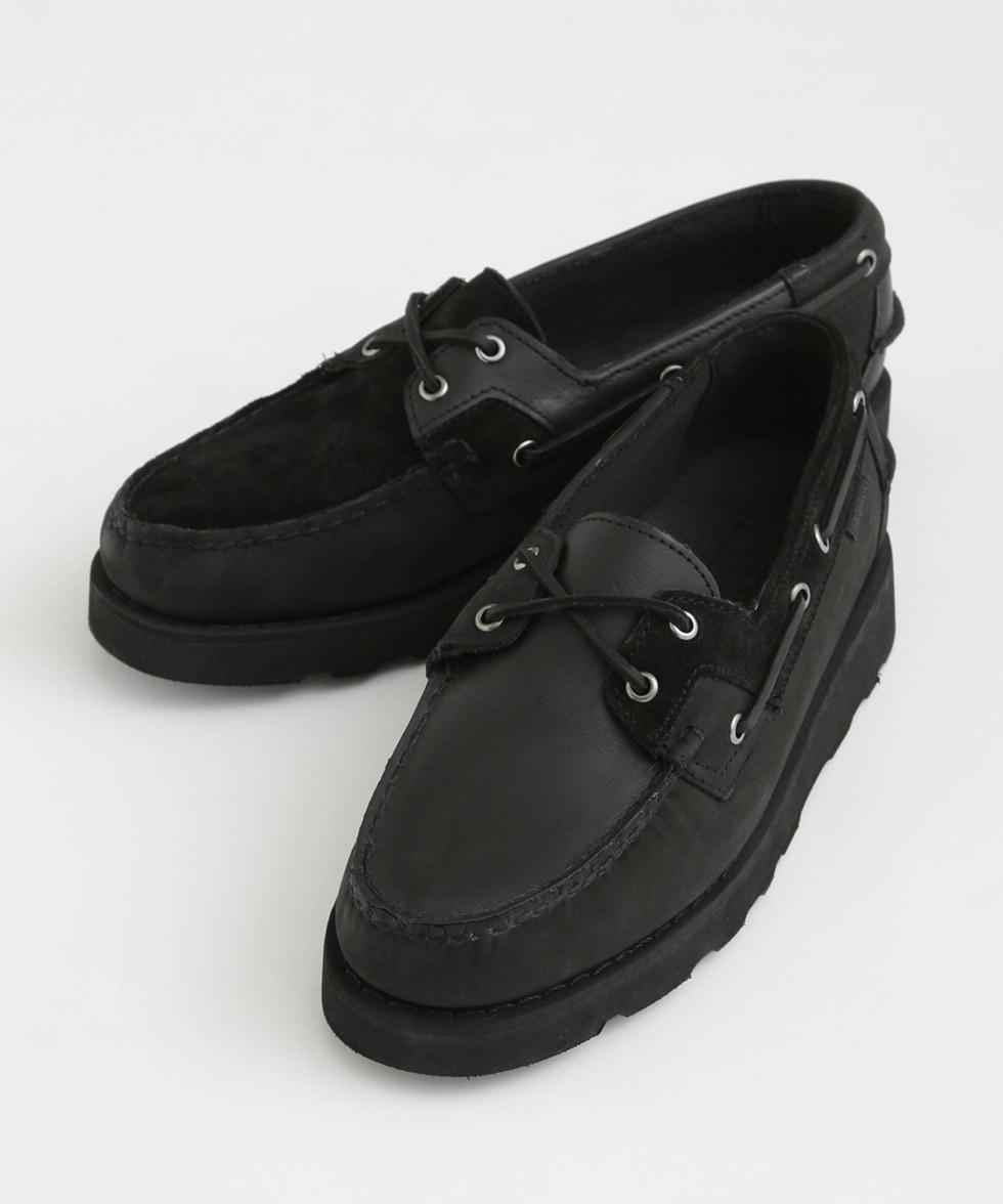EG x Sebago Boat Shoes / ブラック | 6703133158 | ナノ・ユニバース 
