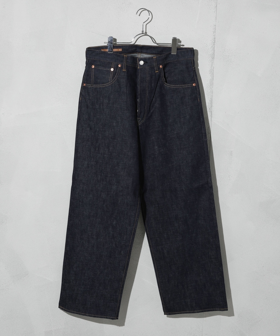 Selvedge Denim Wide Leg Jeans