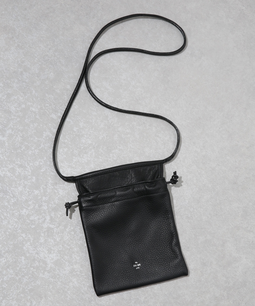 20/80】トゥエンティーエイティー/ SHRINK LEATHER SMALL SHOULDER BAG-