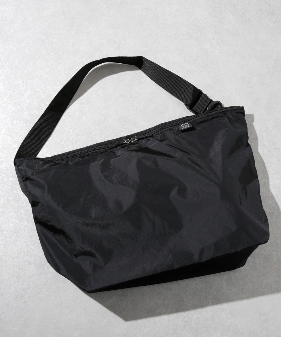 RIP STOP NYLON MESSENGER BAG / ブラック | 6703232064 | ナノ