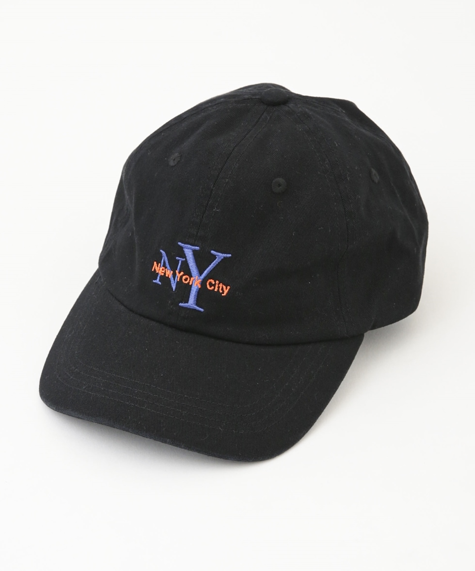 別注 NY logo CAP / ブラック | 6703239030 | ナノ・ユニバース公式