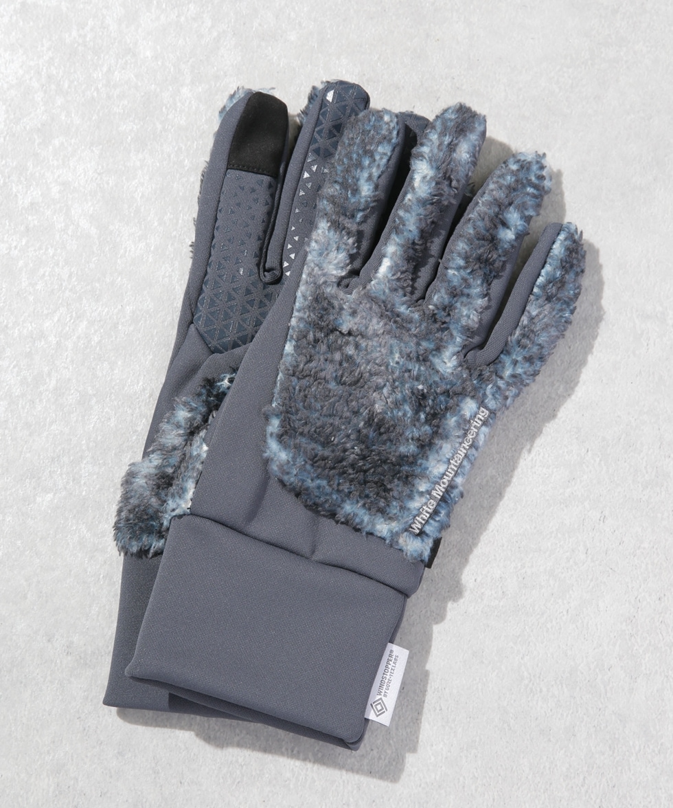 WINDSTOPPER FLEECE GLOVE / チャコール | 6703249059 | ナノ