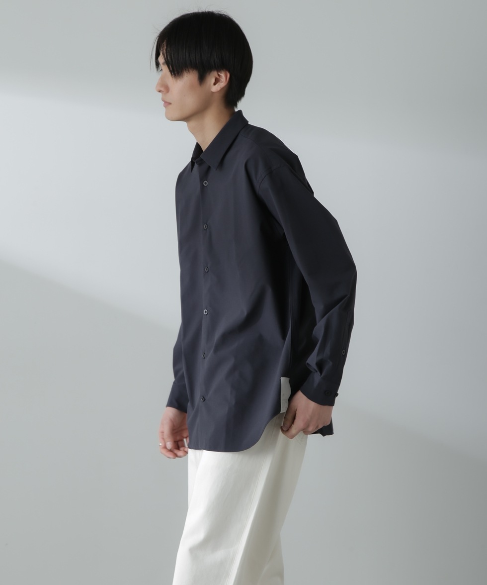 SOLOTEX(R) L/S REGULAR SHIRT / ブラック | 6704120093 | ナノ