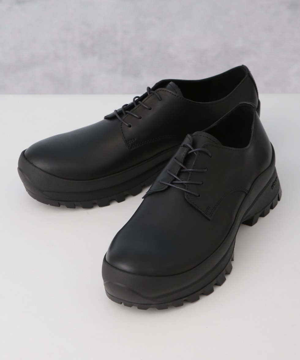 DERBY PLAIN TOE SHOES / ブラック | 6704133056 | ナノ・ユニバース ...