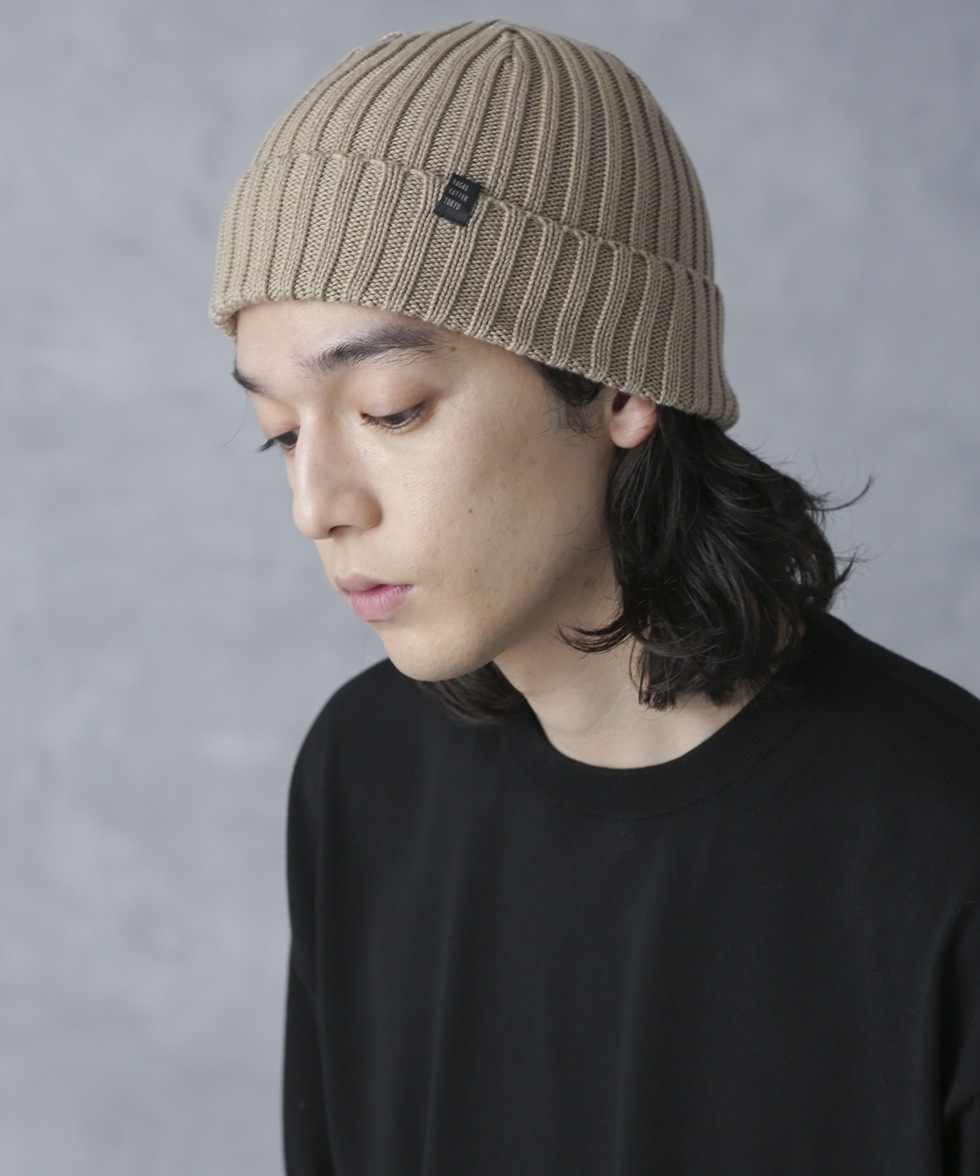 別注 standard knit cap / チャコール | 6704139035 | ナノ