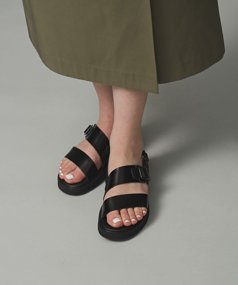 S.S. BELT SANDALS / ブラック | 6713135379 | ナノ・ユニバース公式