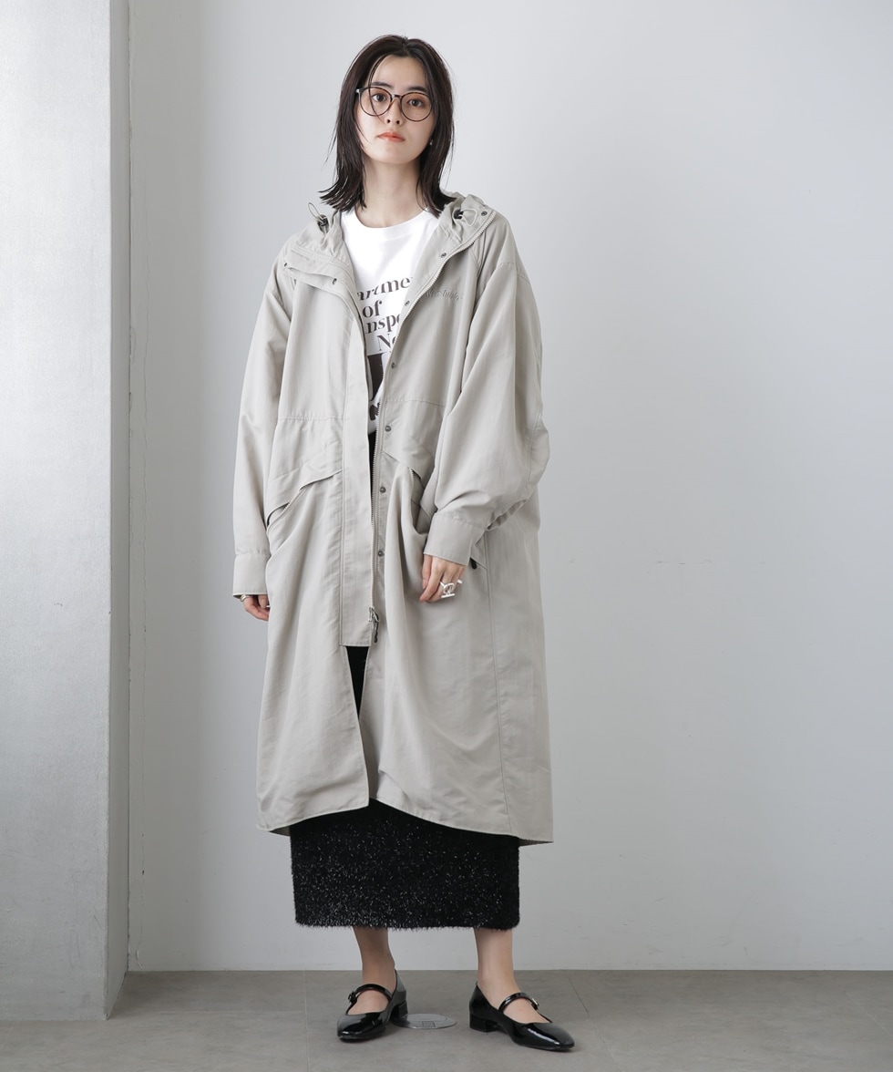 別注 SUPPLEX LONG DENALI COAT / ブラック | 6713211038 | ナノ