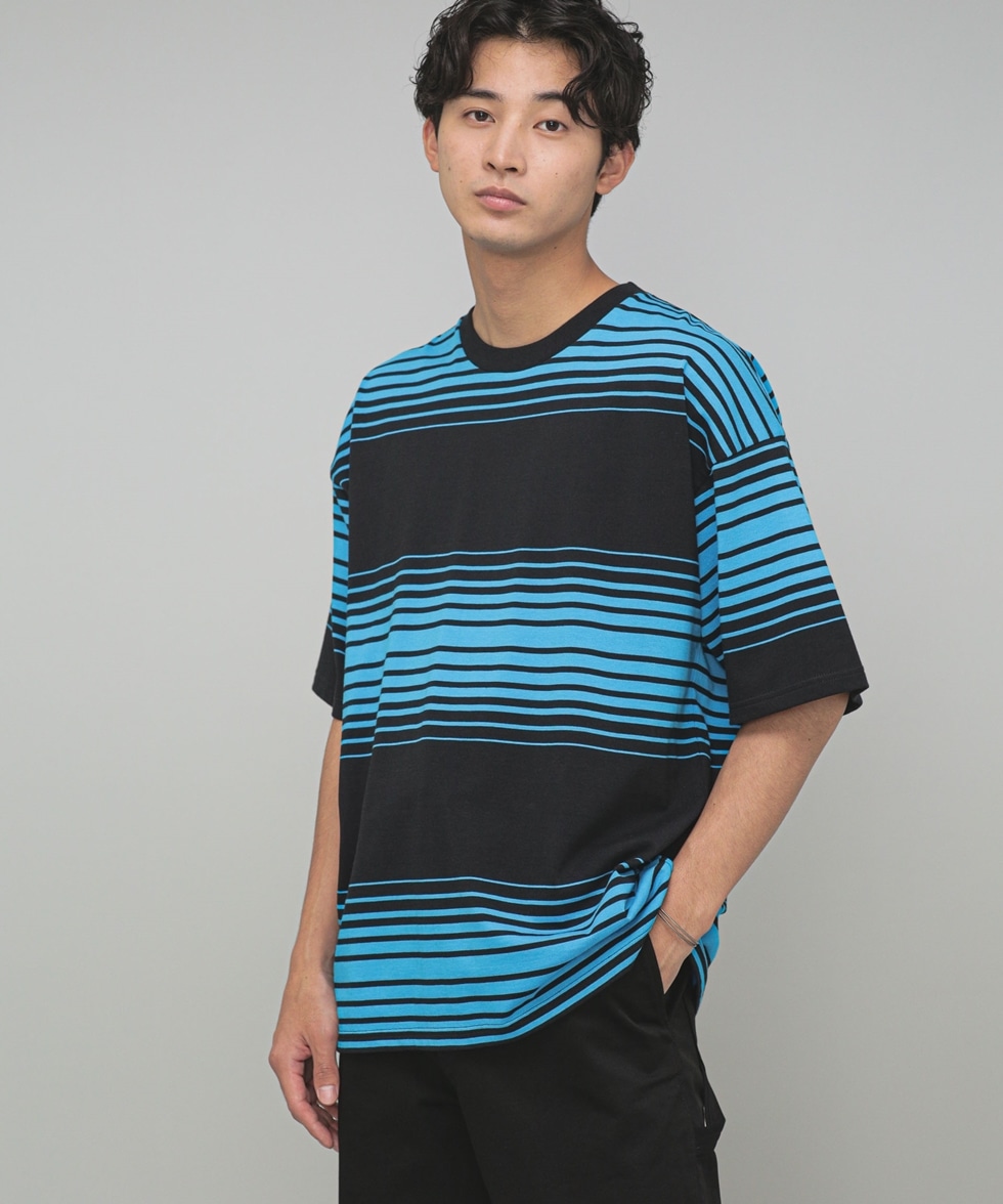 【BALENCIAGA】Tシャツ/青グラデーション
