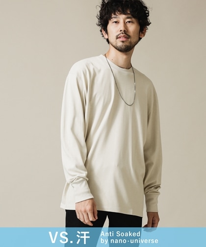 Ａｎｔｉ　ＳｏａｋｅｄヘビークルーネックワイドロングＴシャツ