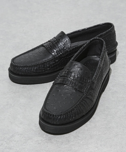 M A/O PENNY DOUBLE SOLE / ブラック | 6703233049 | ナノ・ユニバース