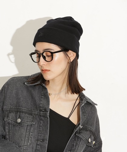 Basic Cuff Knit cap / ブラック | 6713239033 | ナノ・ユニバース公式