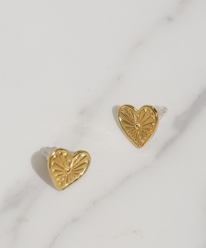 Heart Concho Earrings / ゴールド | 6713246053 | ナノ・ユニバース