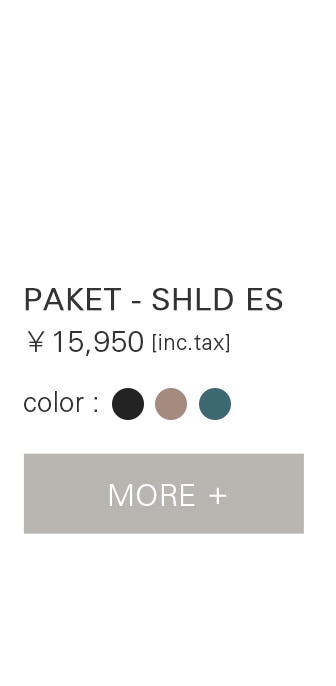 PAKET-SHLD ES ￥15,950(inc.tax)